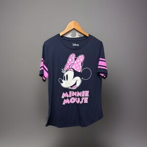 Disney Minnie Mouse Youth size 15/17 XL navy tshirt